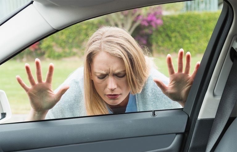 locked out of car in Cornhill